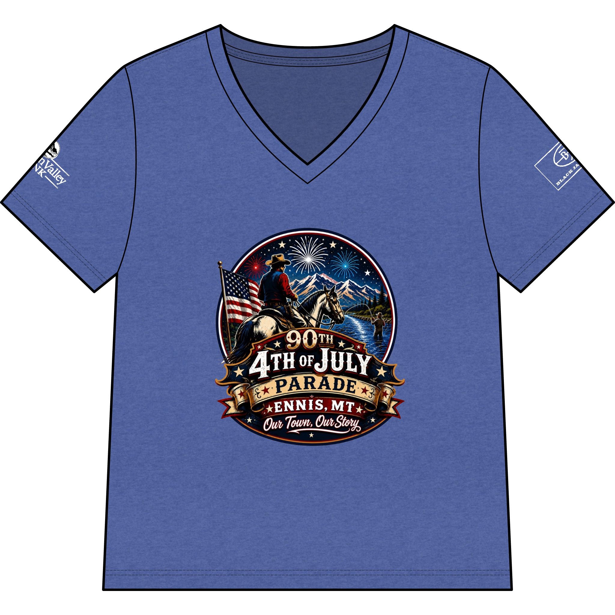 Women’s Relaxed Heather V-Neck Tee