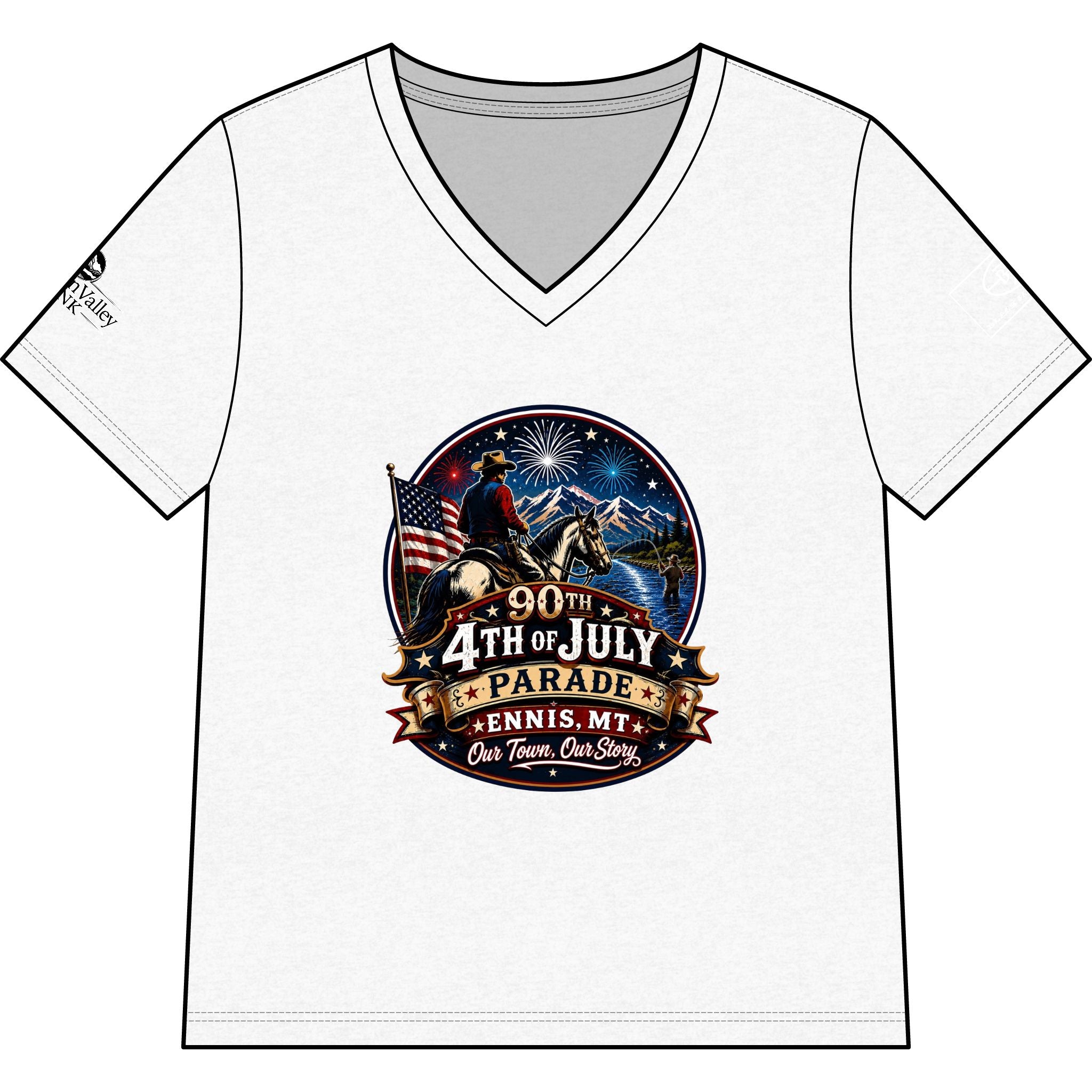 Women’s Relaxed Heather V-Neck Tee