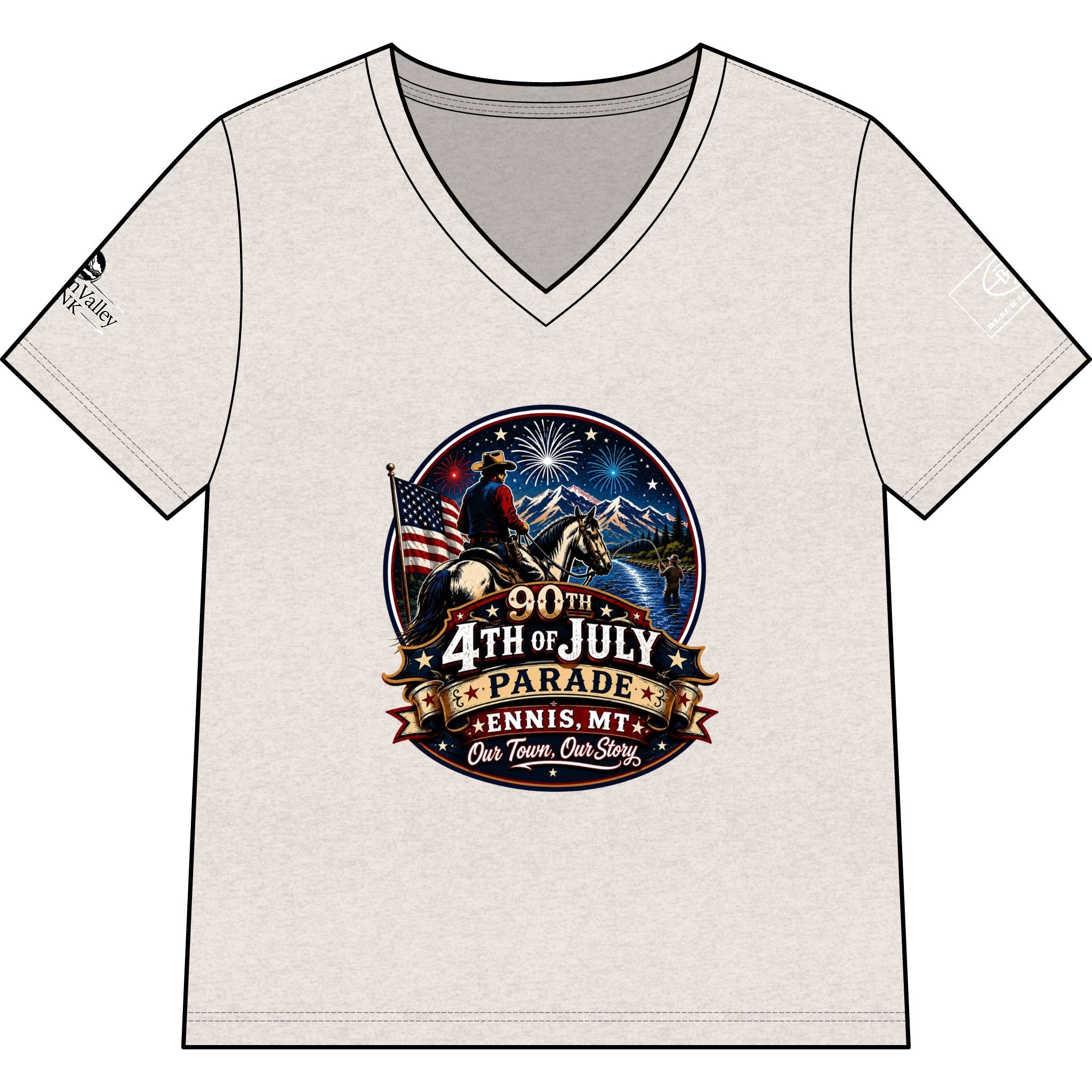 Women’s Relaxed Heather V-Neck Tee