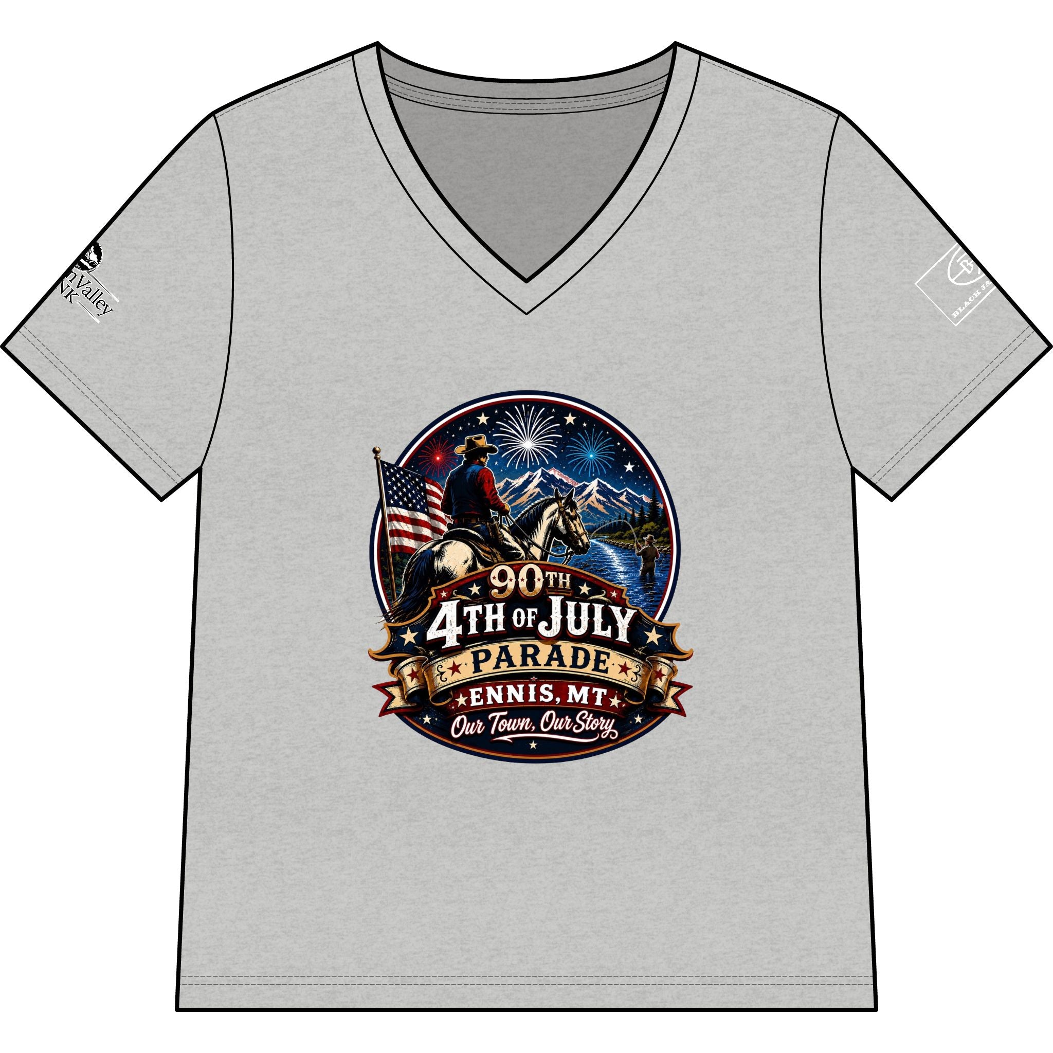 Women’s Relaxed Heather V-Neck Tee